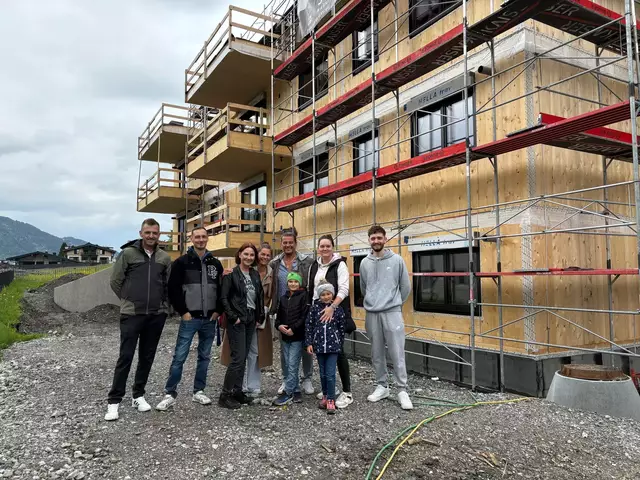 Viele Besucher nutzten die Chance und besichtigten die Baustelle.