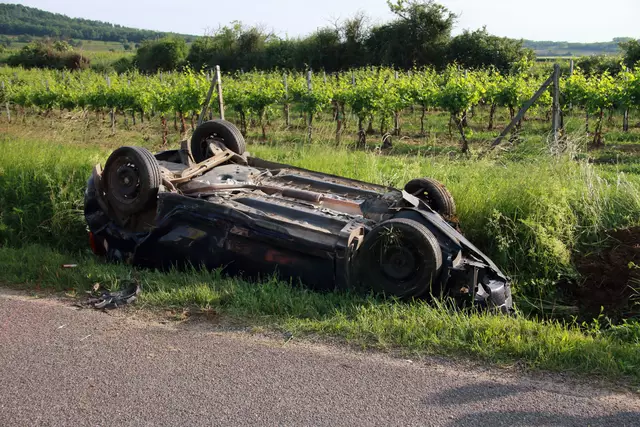 Der verletzte Lenker konnte sich eigenständig aus dem Fahrzeug befreien. | Foto: DOKU-NÖ