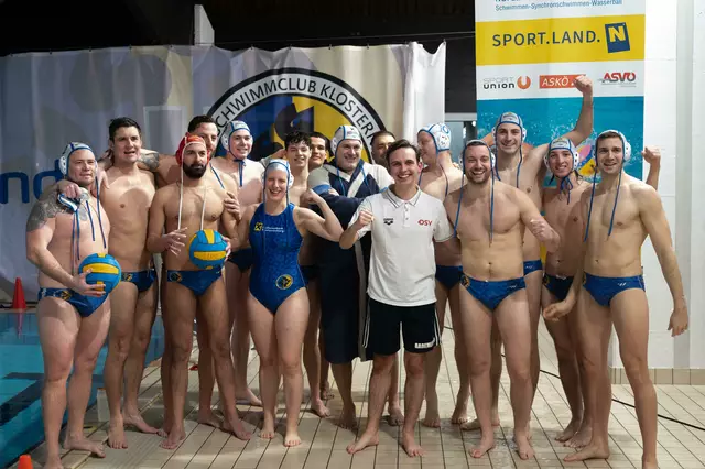 In einem spannenden Wasserballspiel setzte sich der 1. USCK in der ersten Runde der laufenden Saison Ende Februar verdient mit 13:10 gegen den IWV durch. | Foto: Veronika Müller