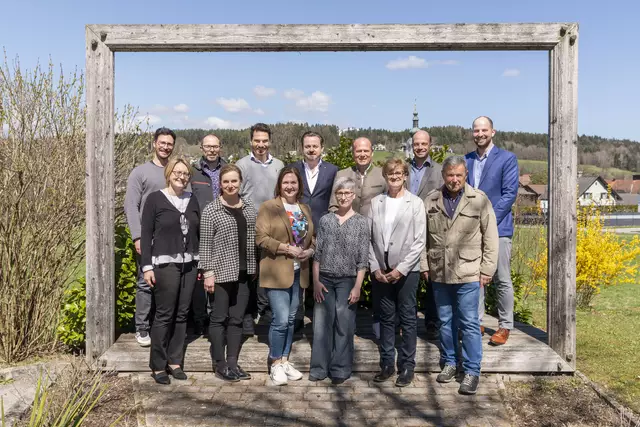 Vertreter der Mitgliedsgemeinden KEM Dreiländereck und weitere Teilnehmer der Kick-off-Veranstaltung | Foto: KEM Dreiländereck