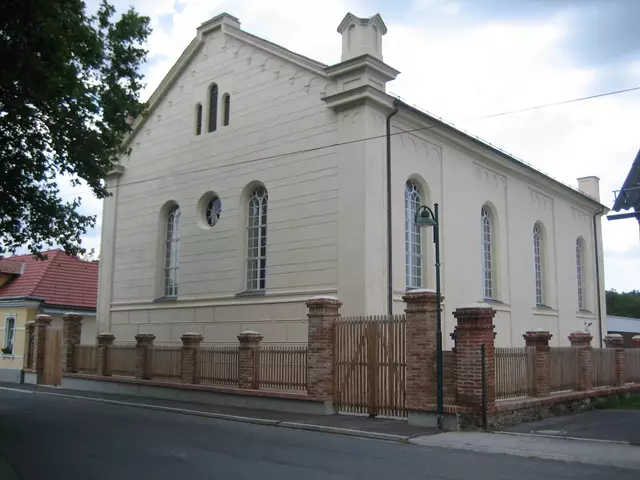Die modernisierte Synagoge Kobersdorf. | Foto: Erwin Hausensteiner