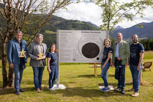 Am Pürcherhof in der Gemeinde Mitterberg-Sankt Martin wurde das Projekt vorgestellt. | Foto: Martin Huber