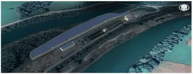 PV-Anlage, Phase 2 Wall (ohne Freifläche)