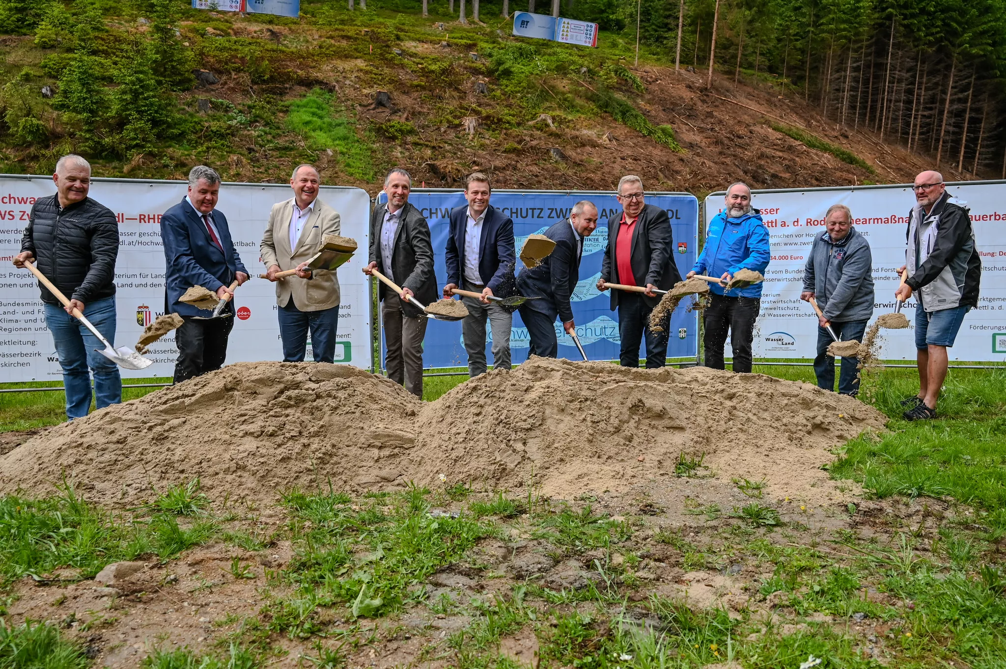 Zwettl an der Rodl: Spatenstich im Distltal ist ein Meilenstein beim ...