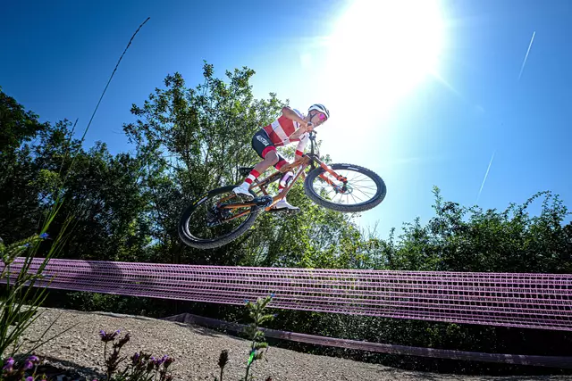 Letztes Jahr Olympia in Paris, dieses Jahr Europameisterschaft in Portugal: Trotz Schlüsselbeinbruch ist Max Foidl voller Vorfreude. | Foto: Arne Mill/Cycling Austria