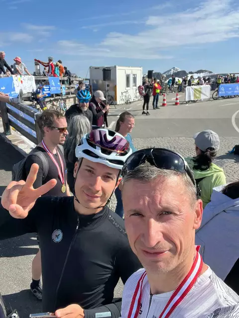 Das harte Training machte sich für die Radgruppe am Ende bezahlt. | Foto: Breitenthaler