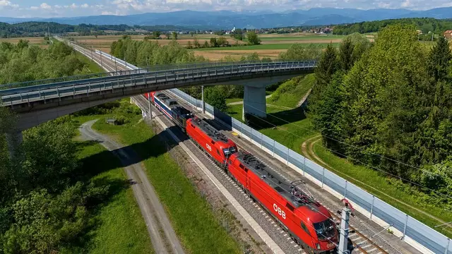 Die Testfahrten entlang der Koralmbahn sind längst im Gange. | Foto: ÖBB