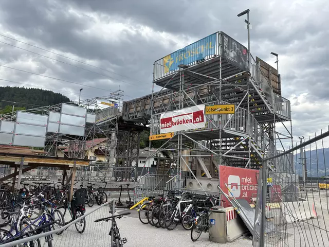 Seit Baubeginn müssen viele mit Provisorien leben. | Foto: Martina Obertimpfler 