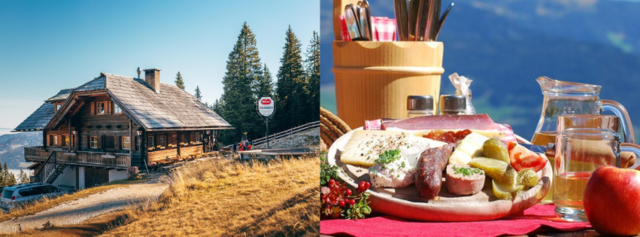 Die Schwarzseehütte befindet sich am Verditz. | Foto: Tourismusverband Villach