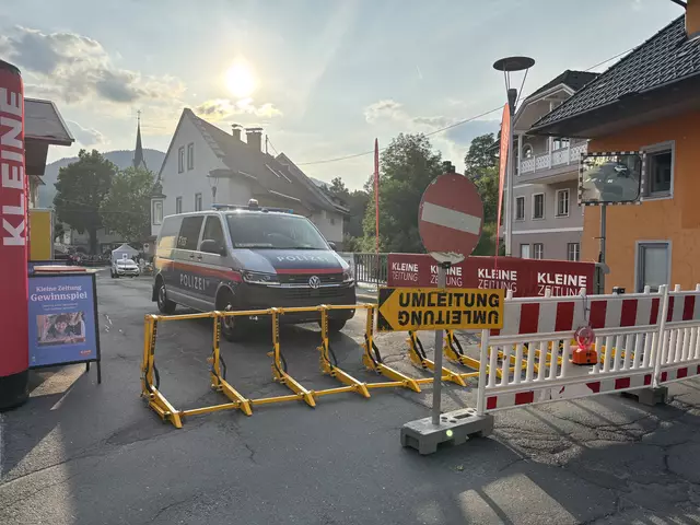 Der Haupteingang im Osten ist bestens abgesichert. | Foto: MeinBezirk