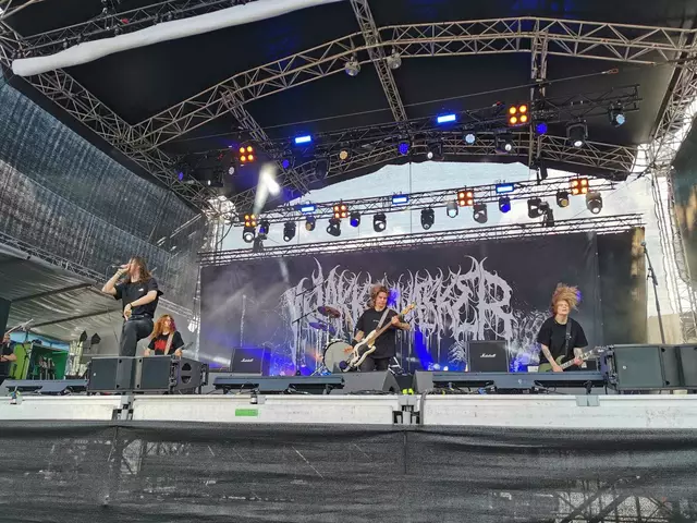 Auch die Küken unter den Metalbands durften ihr bestes geben :) | Foto: Eva-Maria Leodolter