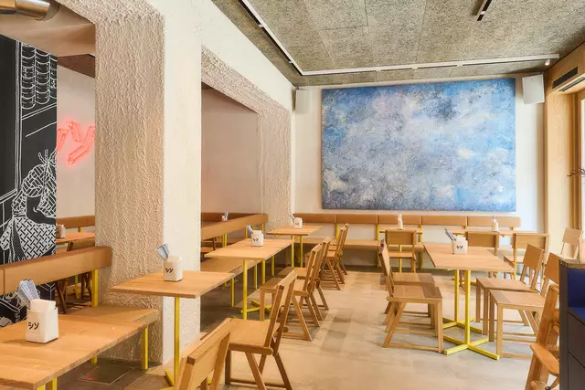 Das Interior ist schlicht gestaltet.  | Foto: SHISO Burger