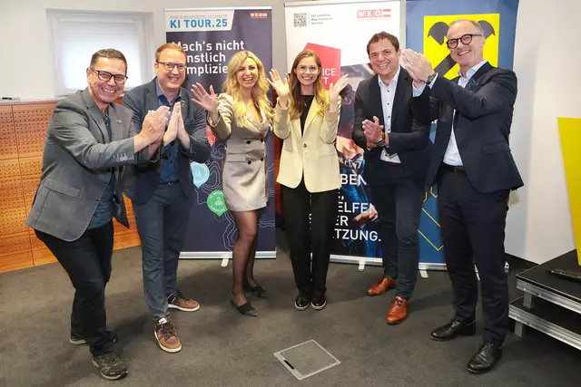 Von links: Hans Moser, Tobias Luger, Viona Würinger, Susanne Mayer, Gerald Schöffmann und Christian Schönhuber. | Foto: Andreas Maringer