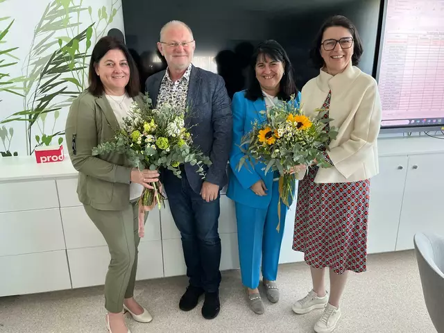 Renate Nobis, Ernst Weilguny, Doris Hofer und Elisabeth Märzinger (v.l.).
 | Foto: OÖG
