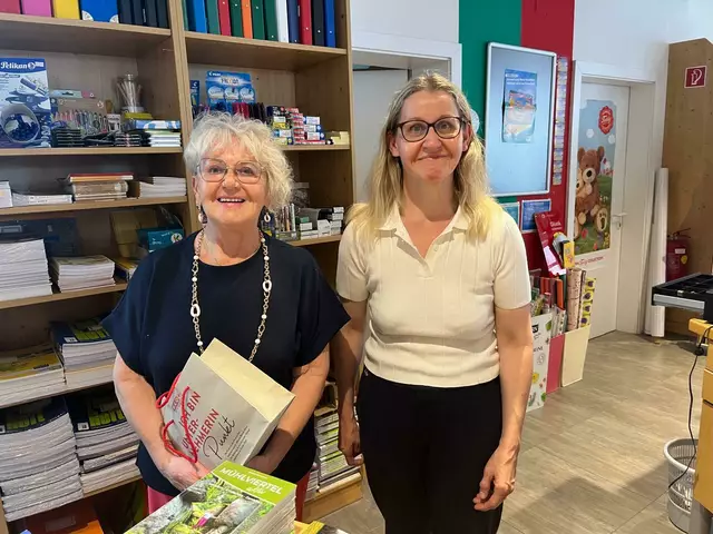 Monika Staltner (l.) mit Tochter Birgit. | Foto: MeinBezirk/Meßthaller