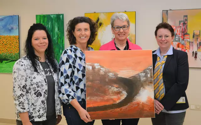 v.l.: Elisabeth Hengst, Sonja Schindler, Silvia Zach-Eggenhofer und Karin Hölzl. | Foto: LK Waidhofen/Thaya