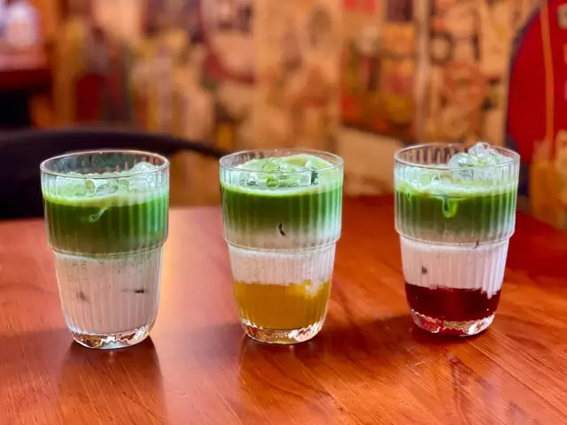 Für Matcha-Liebhaber gibt es eine große Auswahl | Foto: Alley 28