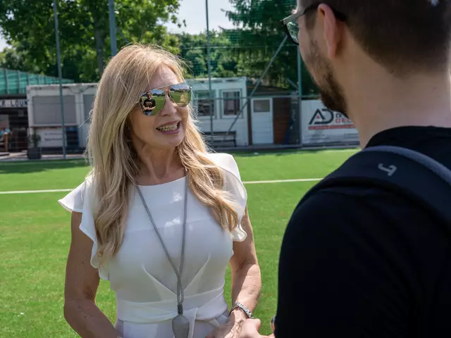 Dagmar Schmidt, Präsidentin der Sportunion Wien, im Gespröch mit MeinBezirk. | Foto: MeinBezirk/Valentina Marinelic