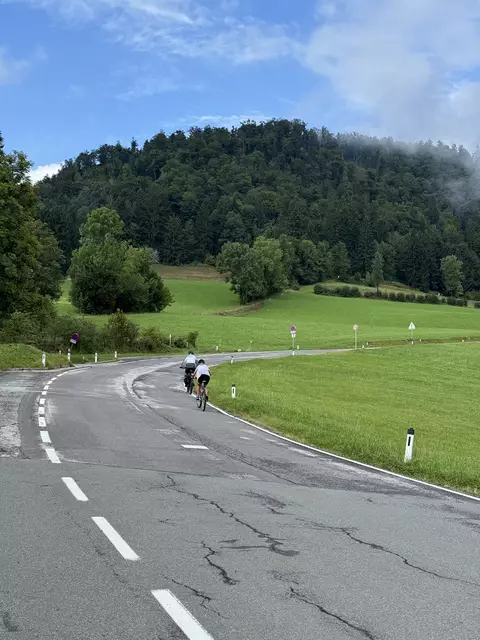 Ab hier wird es richtig steil, kurz nach der Zistel. Insgesamt ist der Schlussanstieg auf die Gaisbergspitze 7,5 Kilometer lang mit einer durchschnittlichen Steigung von 9,1 Prozent. | Foto: Land Salzburg/Melanie Hutter