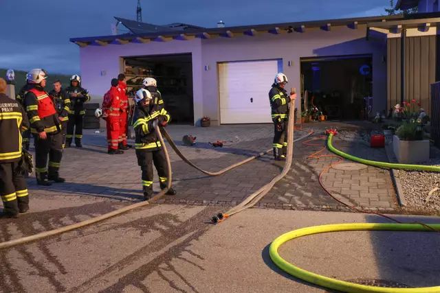 Feuerwehreinsatz am Freitag, 6. Juni, in Pram. | Foto: laumat/Matthias Lauber