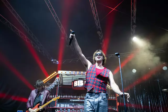 Bibiza hat das Publikum ab dem ersten Song "Bis einer weint" begeistert. | Foto: Arnold Pöschl