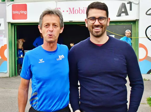 Obmann Christoph Jodl (re) u. Josef Dißlbacher