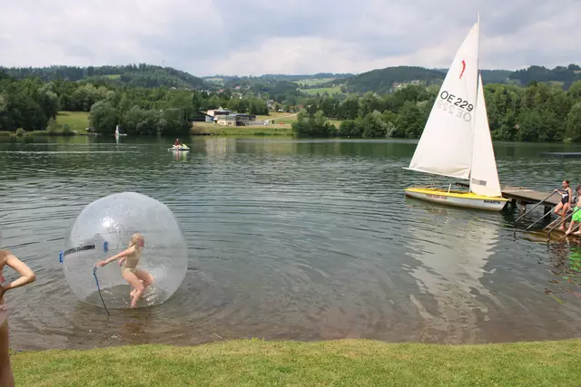 Der Pibersteiner See war am Samstag stark frequentiert. | Foto: Lederer