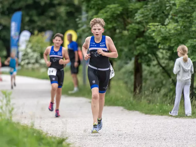 Viel Spaß und Ehrgeiz beim Schwimmen und Laufen hatten die Kids beim dritten Kids Aquarun des Tri Run Kuchl.