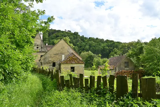 Wieder bei der Mühle