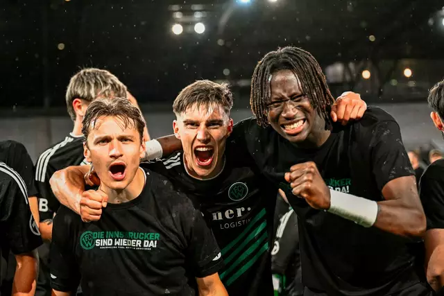 Meister der tt.com Regionalliga Tirol und Aufsteiger in die Regionalliga West. Jetzt will Wacker auch im TFV Kerschdorfer Tirol Cup Finale gegen SVG Reichenau jubeln. | Foto: FCW/Daniel Schönherr