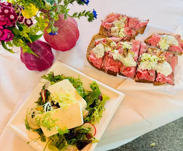 Roastbeef &amp; Co. gabs bei der Loibener Kellerroas | Foto: Verena Lanschützer