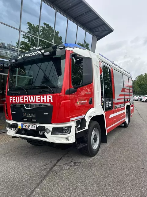 Das neue Einsatzfahrzeug der FF Pinsdorf. | Foto: FF Pinsdorf
