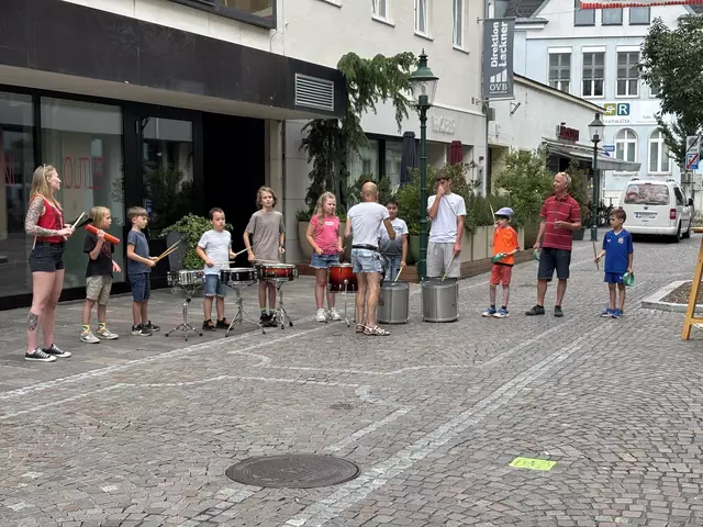 Es gab musikalische Begleitung. | Foto: Victoria Edlinger