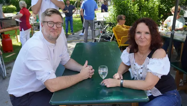 Kaufm. Direktor Johannes Salaban-Hofer und Pflegedirektoren Eva Grappe | Foto: Maria Hoffmann