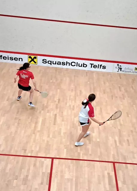 Bei den Tyrol Junior Open in Telfs belegte Mia Winkler (rot-weiß) den vierten Platz. | Foto: Ch. Winkler, SC RBR