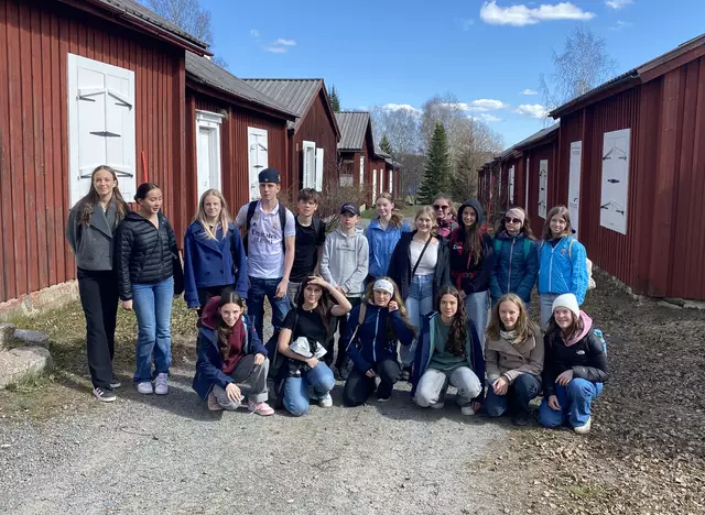 Die Schüler:innen der Mittelschule Neukirchen lernten die Traditionen und das tägliche Leben in Schweden kennen.  | Foto: MS Neukirchen