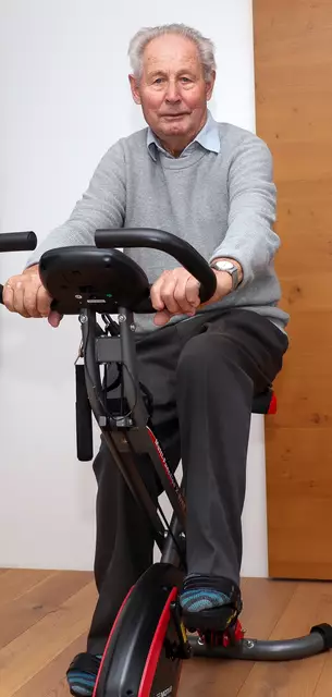 Josef Haginger kann wieder schmerzfrei aktiv sein. | Foto: Haginger