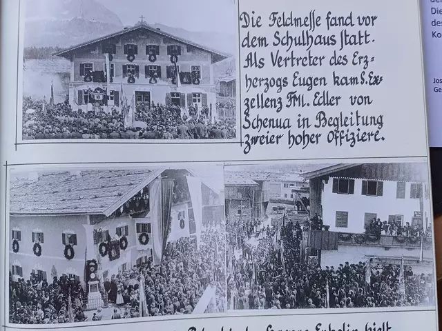Ein Auszug aus der Oberndorfer Dorfchronik. | Foto: Josef-Hager-Schützenkompanie