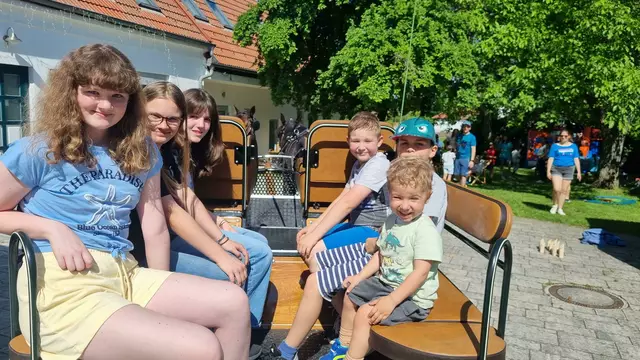 Kutschenfahren war ein Hit! | Foto: MIM