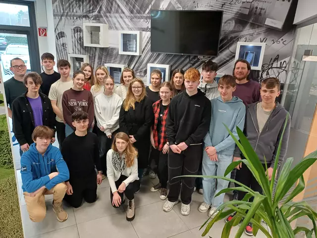 Die 6c-Klasse wurde von Miba Cooling Austria in Ligist gut betreut. | Foto: BG/BRG/BORG Köflach