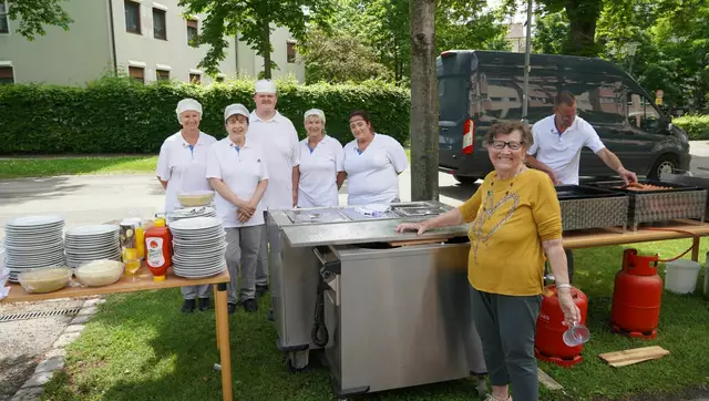 Das fleißige Küchenteam des PBZ Pottendorf | Foto: Maria Hoffmann