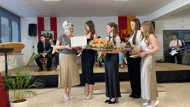 Ein Dankeschön an die Klassenvorständin