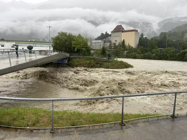 Ein Überblick über die Hochwassergefahren in Tirol. (Archivbild) | Foto: Skn