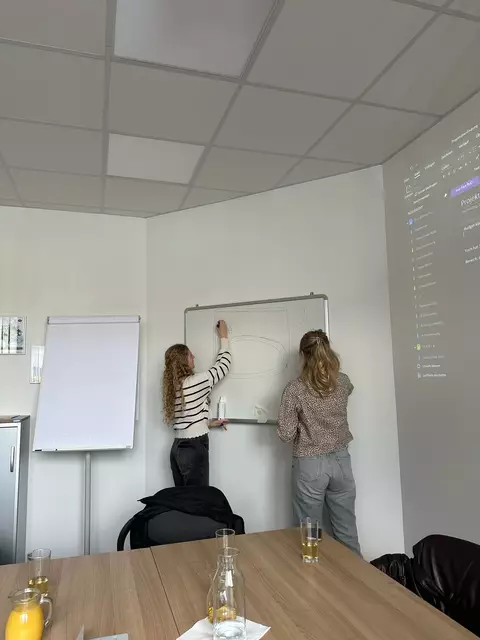 Ideen sammeln, brainstormen und dann umsetzen, war die Devise.  | Foto: BG/BRG/BORG Köflach