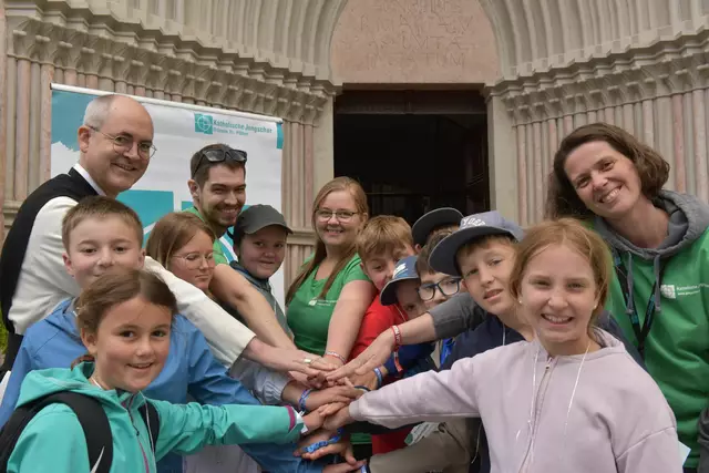 Toller Erlebnistag im Zisterzienserstift: Die Jungschar-Kinder aus Steinakirchen am Forst hatten in Lilienfeld einen "Heidenspaß". | Foto: Wolfgang Zarl/Diözese St. Pölten