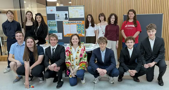6B des Gymnasiums Tulln entwickelt eigene Spiele zum Thema Verkehr und Klimawandel. | Foto: BG/BRG Tulln