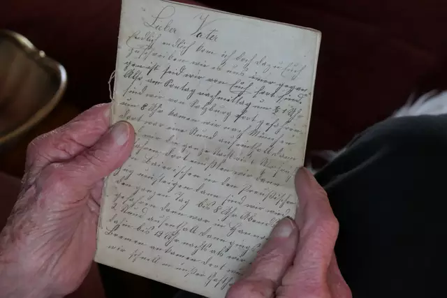 Brief aus den USA aus dem Jahr 1903. Geschrieben von Katharina an ihren Vater, den Rendlbauer, in Bruck | Foto: Unterhofer