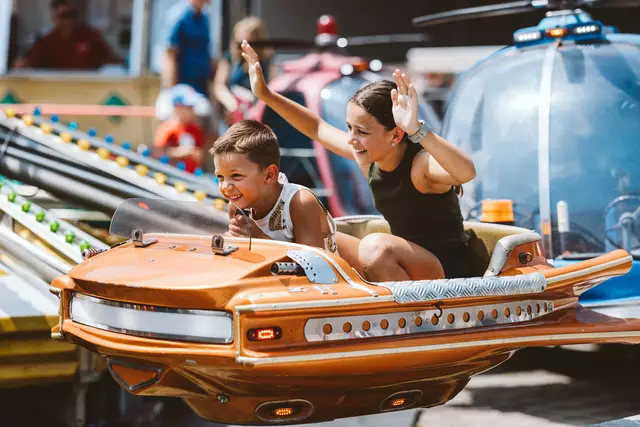 "Auf zum Volksfest": Am Messegelände in Wieselburg werden von 25. bis 29. Juni Genuss, Musik und Unterhaltung für Groß und Klein geboten. | Foto: Michael Schafranek/Messe Wieselburg
