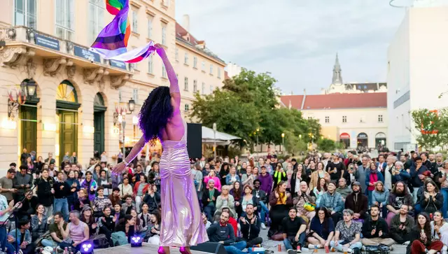 Die Pride Night, die eigentlich am Mittwoch im Museumsquartier (MQ) stattfinden würde, wurde verschoben. | Foto: Martin Steiger // MQ Vienna