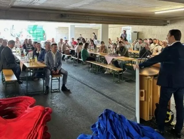 24 neue Wohnungen wurden in Neumarkt im Hausruckkreis feierlich an die neuen Mieter übergeben. | Foto: FPÖ GR/EF